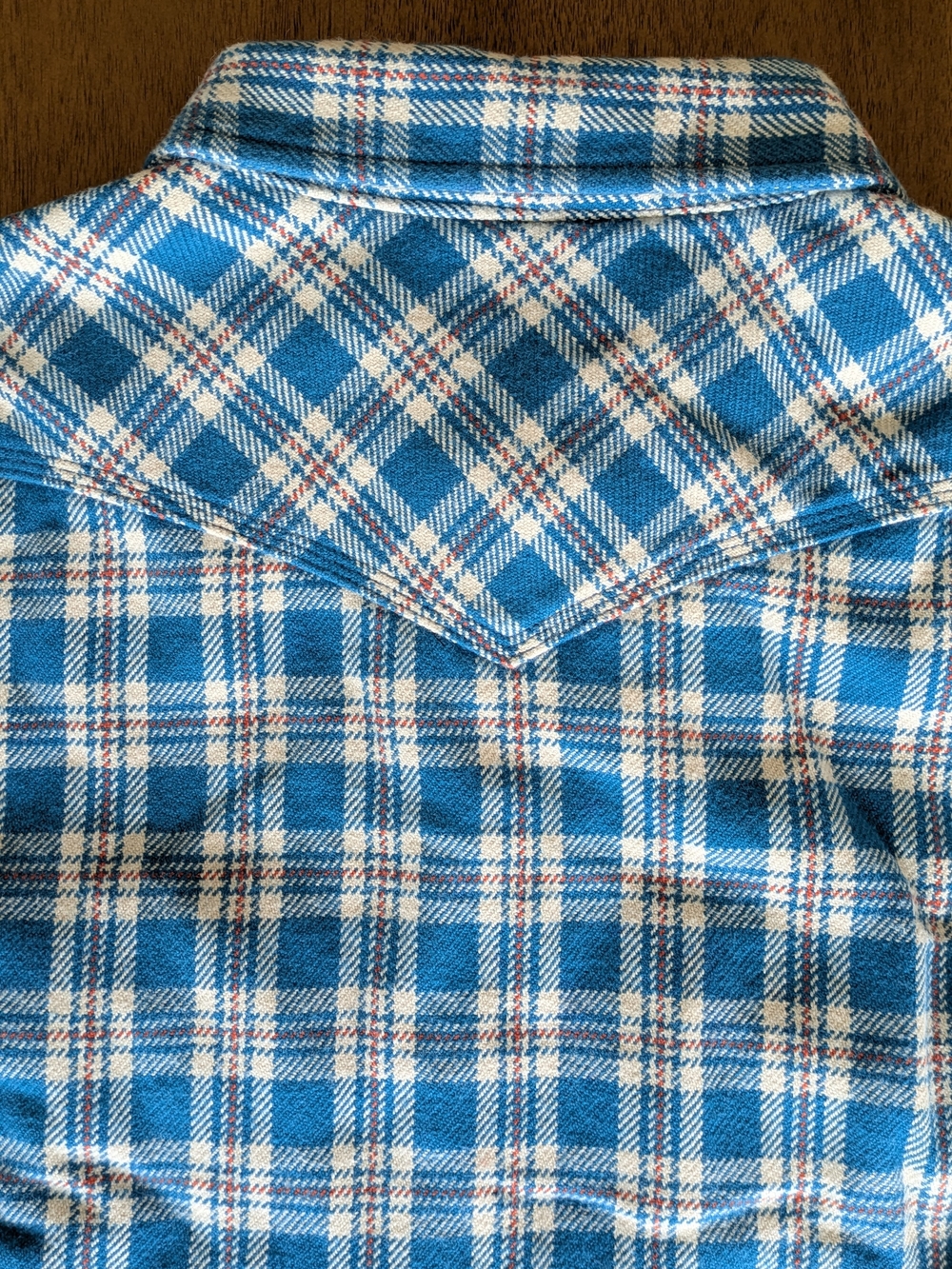 Iron Heart Ultra Heavy Flannel Tartan Check Long Sleeve Western Shirt - Medium - Picture 6 of 6